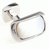 White rear mirror cufflinks