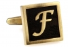 Egypt stylish letter F cufflinks