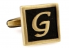 Egypt stylish letter G cufflinks