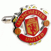 Manchester United badge cufflinks