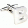 Bold letter B cufflinks