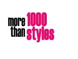 More than 1000 styles